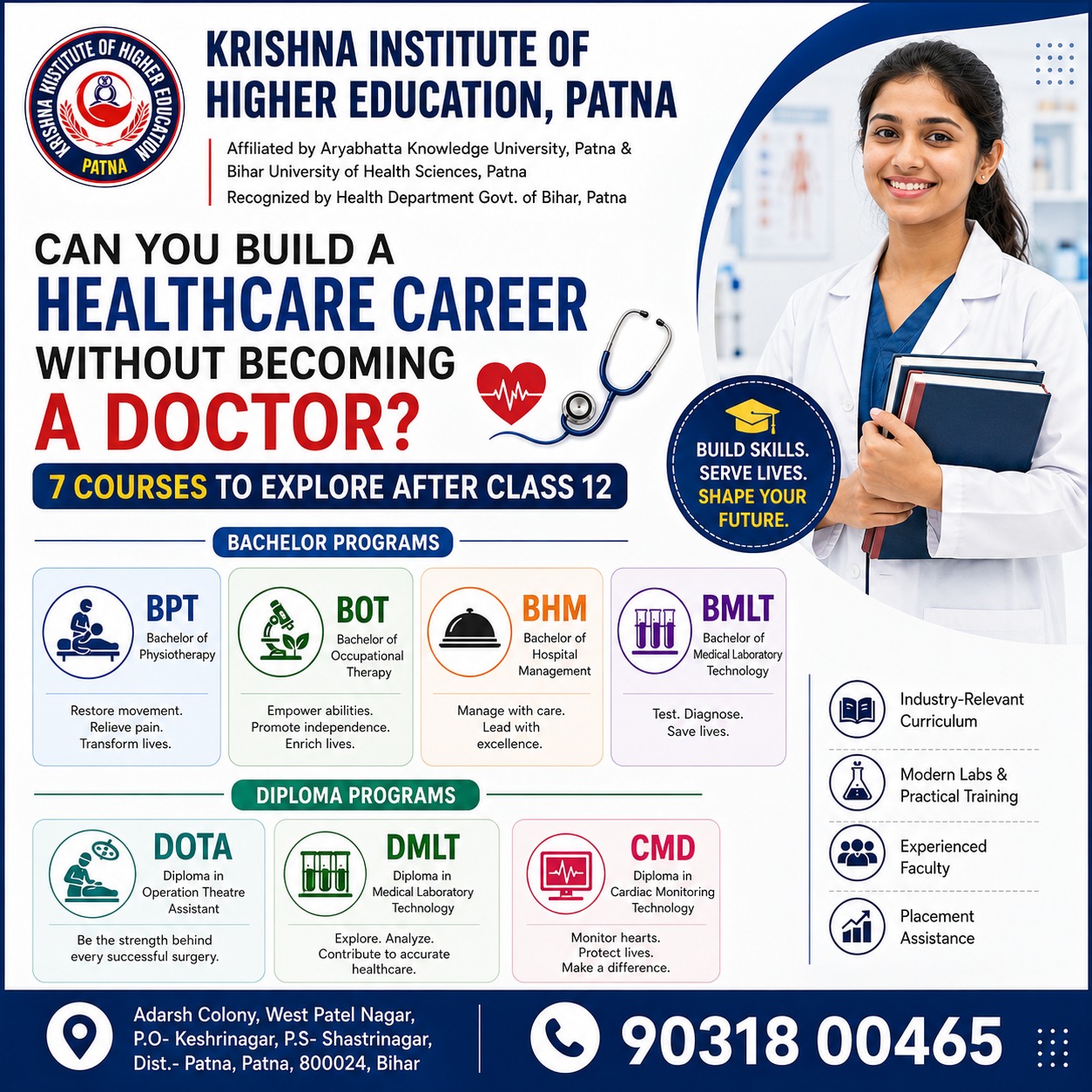 Can You Build a Healthcare Career Without Becoming a Doctor? 7 Courses to Explore After Class 12
